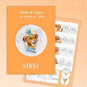 Planche - Les émotions de Simba