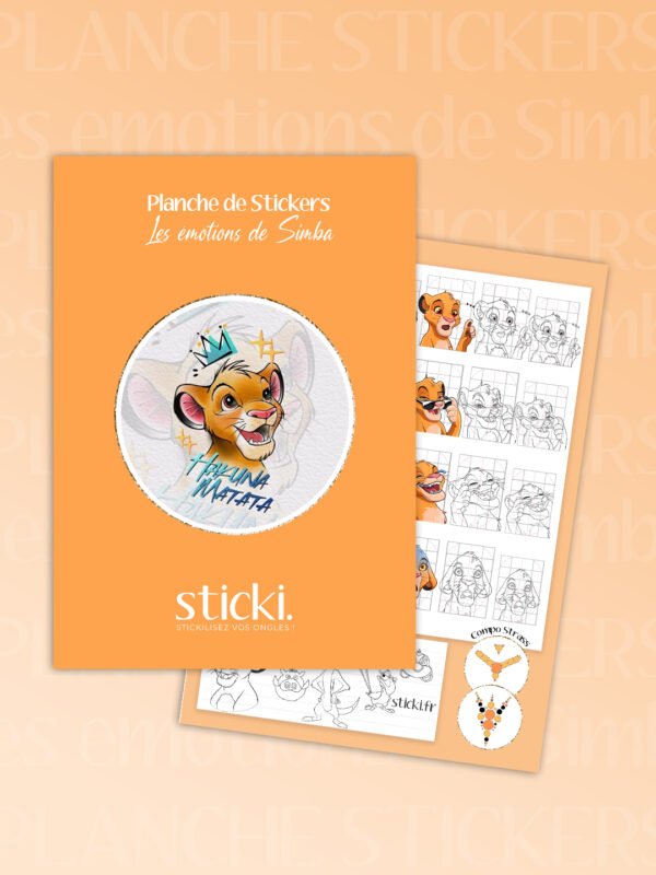 Planche - Les émotions de Simba