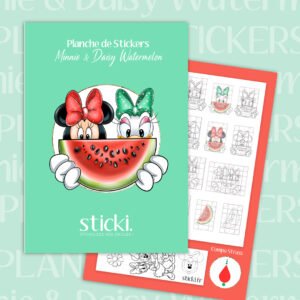 Planche - Minnie & Daisy Watermelon