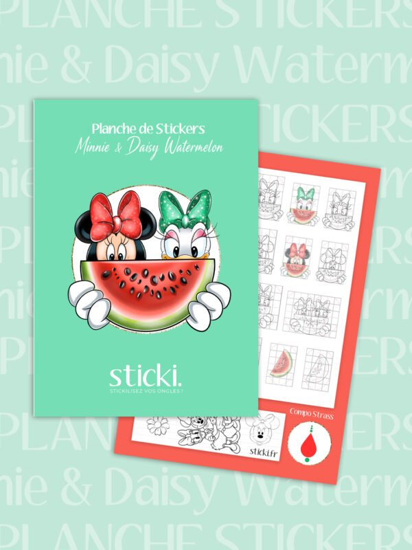 Planche - Minnie & Daisy Watermelon