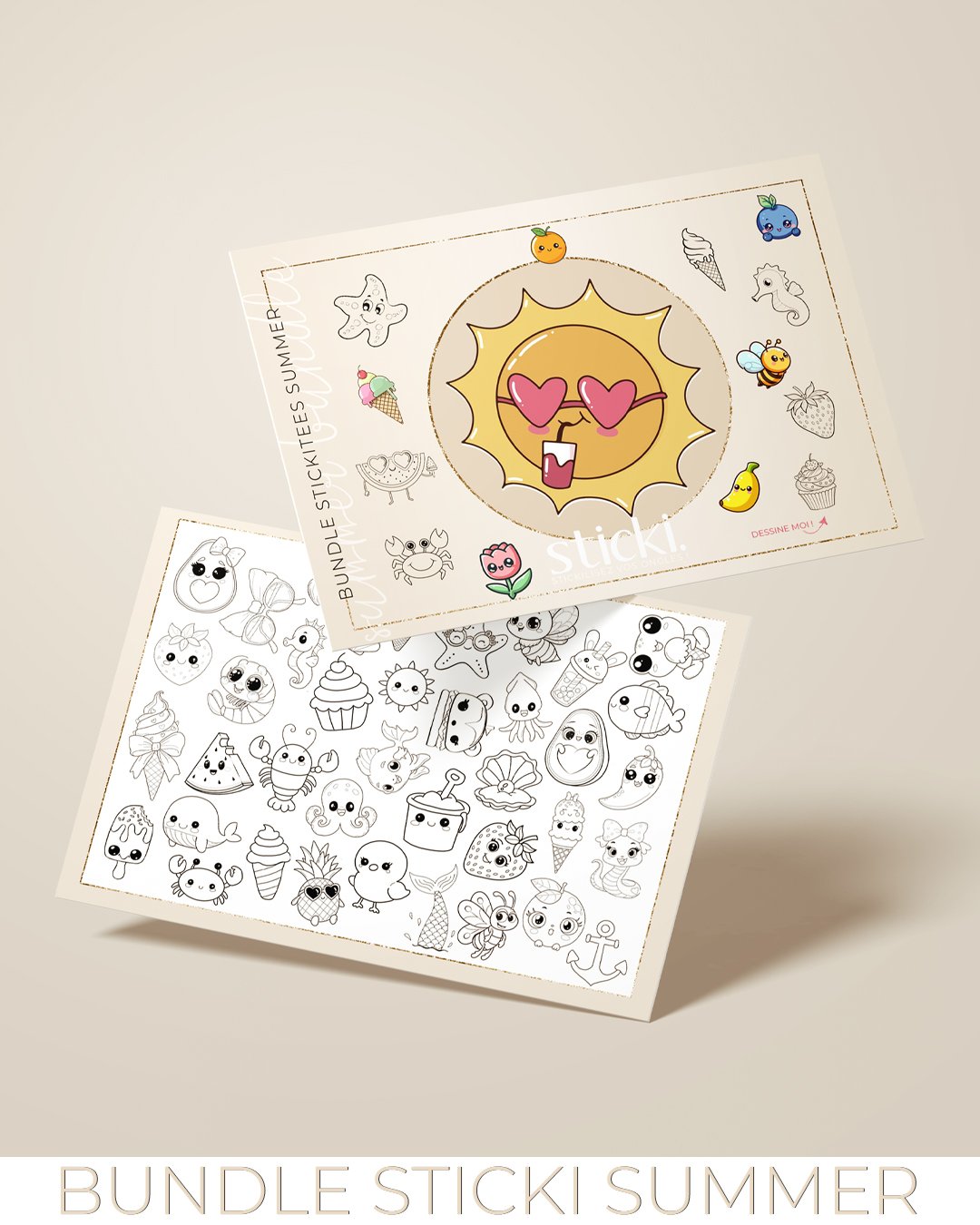 Planche - Bundle Stickitees Summer