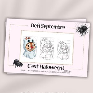 DEFI Septembre - C'est Halloween !