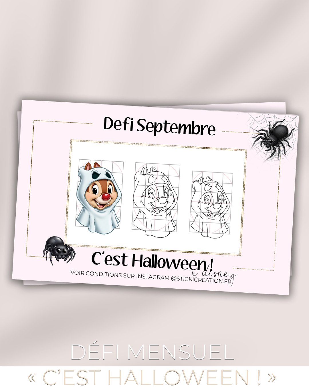 DEFI Septembre - C'est Halloween !
