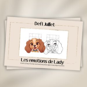 DEFI JUILLET - Les émotions de Lady