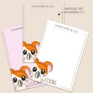 FOND DE CARNET - HAMTARO