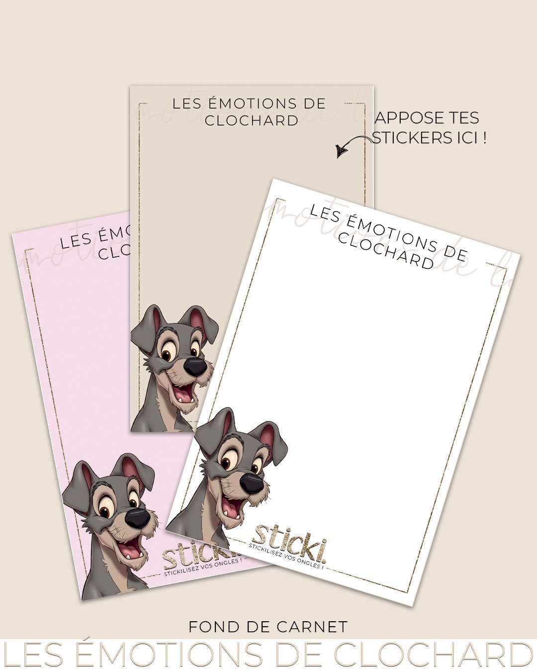 FOND DE CARNET - CLOCHARD