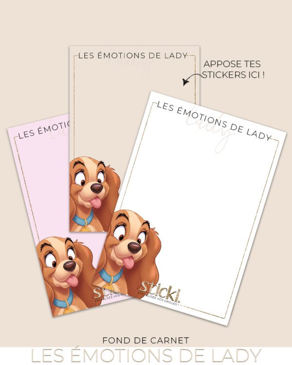FOND DE CARNET - LADY