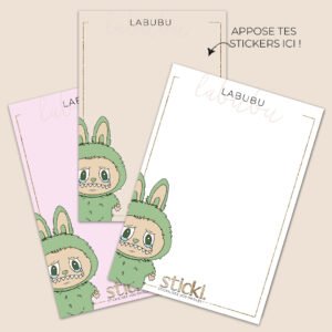 FOND DE CARNET - LABUBU