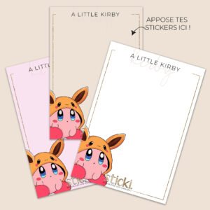 FOND DE CARNET - KIRBY
