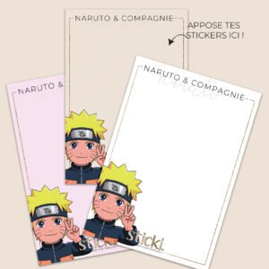 FOND DE CARNET - NARUTO