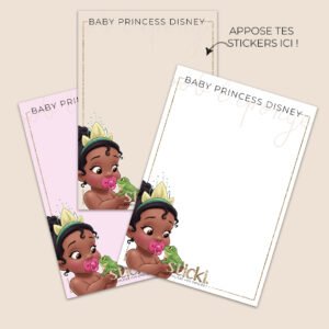 FOND DE CARNET - Baby Princess Disney