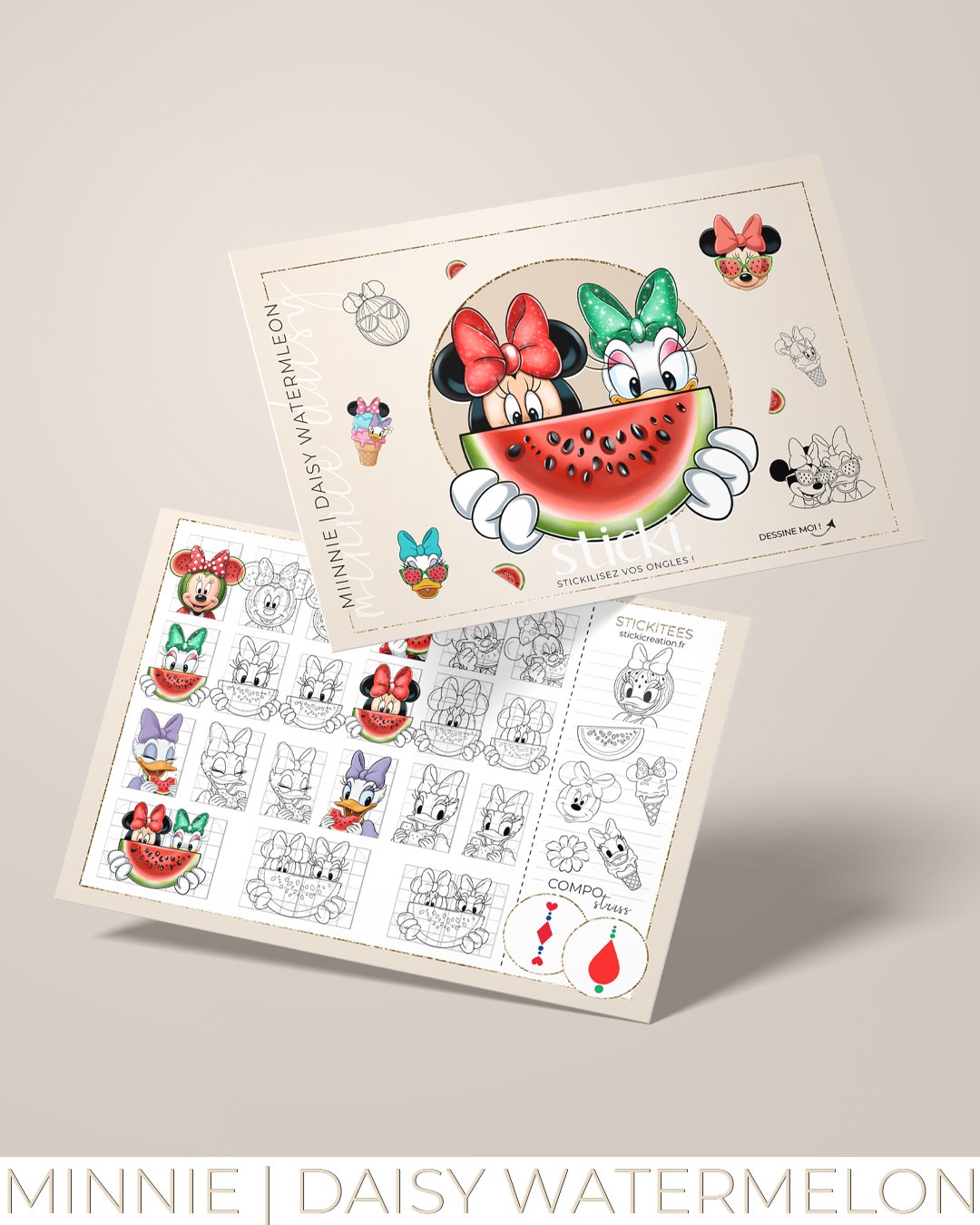 Planche Réédition - Minnie | Daisy Watermelon