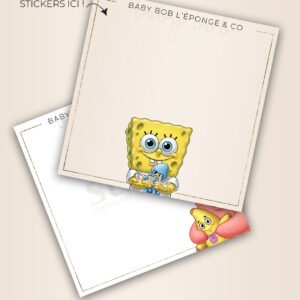 FOND DE BOITE - BABY BOB L'EPONGE