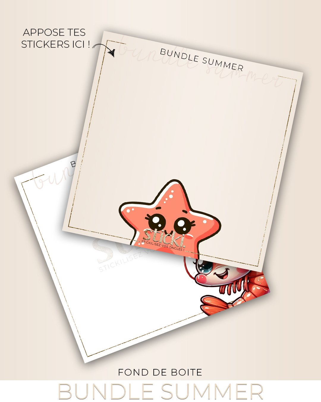 FOND DE BOITE - BUNDLE SUMMER