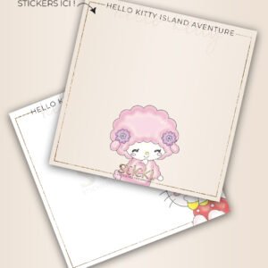 FOND DE BOITE - HELLO KITTY ISLAND AVENTURE