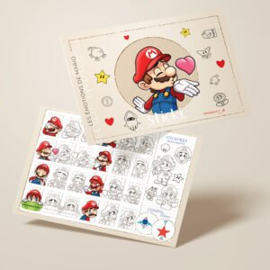 Planche - Les émotions de Mario