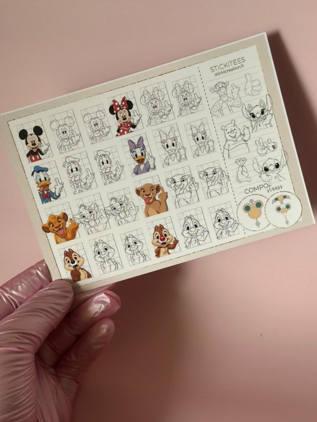 Planche Edition COLLECTION – Mickey &Co Font des Doigts – Juillet – Image 3