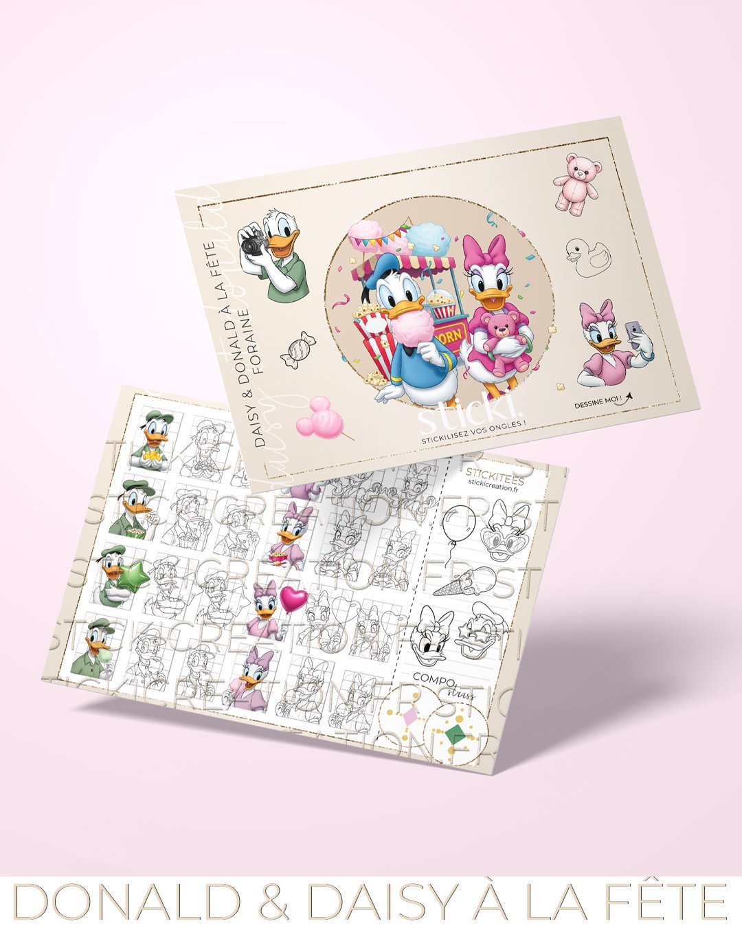 Planche - Donald & Daisy à la Fête Foraine - CO.Summer