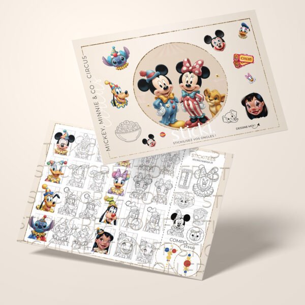 Planche - Mickey &CO Circus - Co.ETE