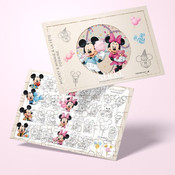 Planche - Mickey Minnie Fête Forraine - Co.ETE