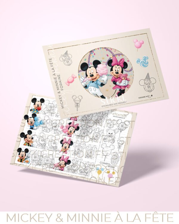 Planche - Mickey &Minnie à la Fête Foraine - CO.Summer