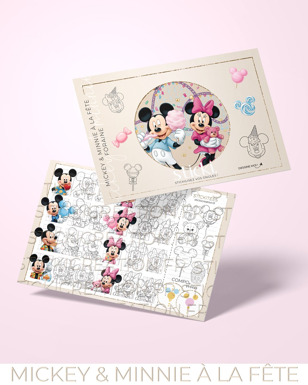 Planche - Mickey &Minnie à la Fête Foraine - CO.Summer