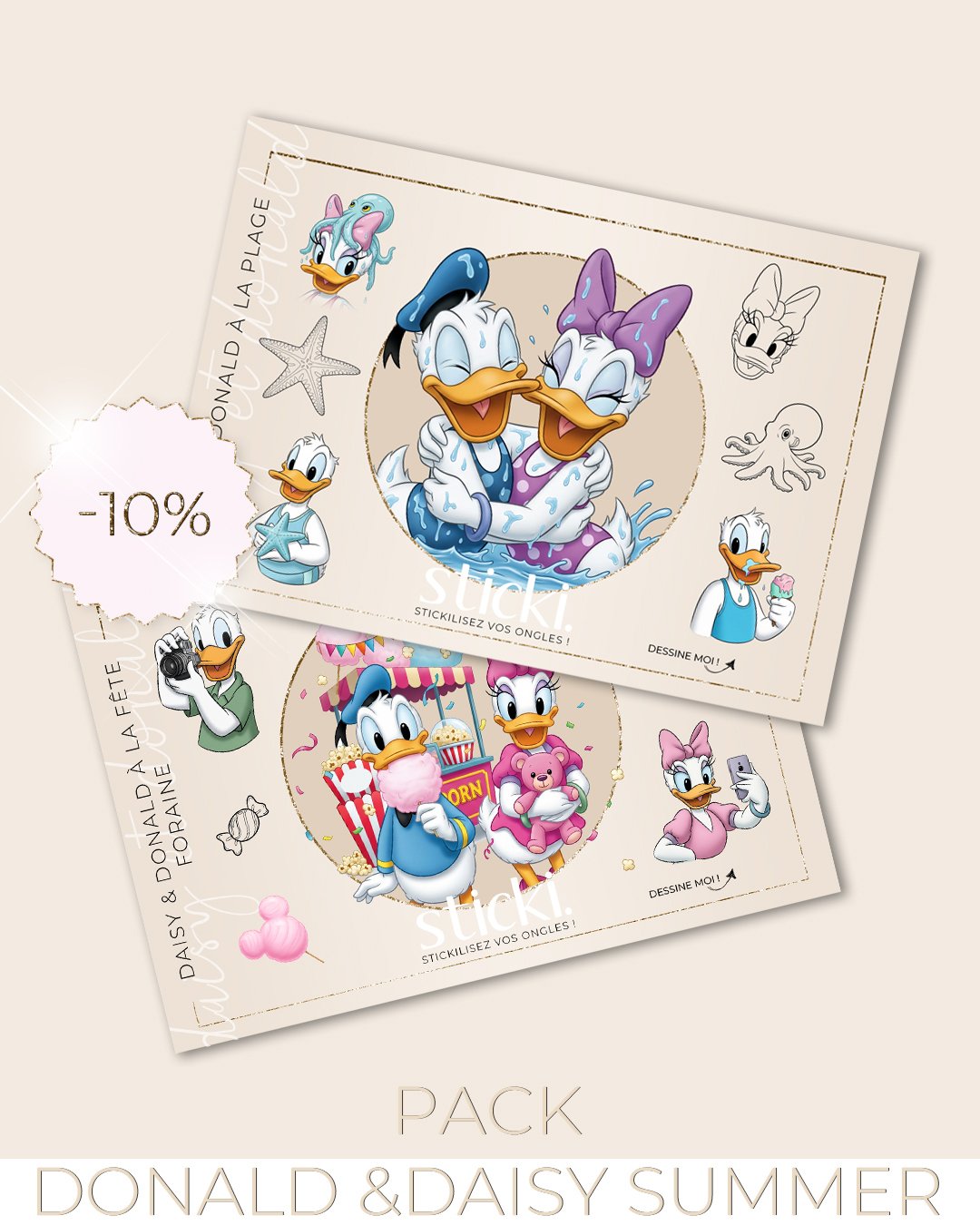 PACK - Donald &Daisy - CO.Summer