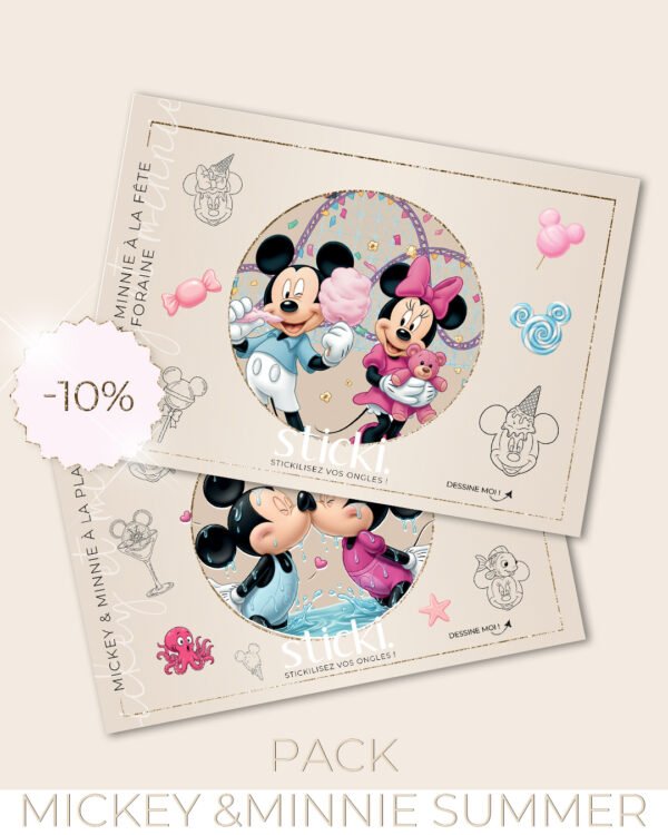 PACK - Mickey &Minnie - CO.Summer