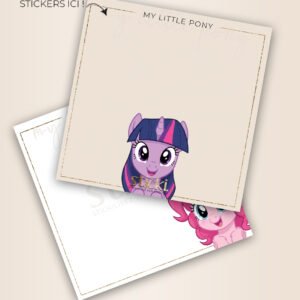 FOND DE BOITE - MY LITTLE PONY