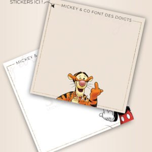 FOND DE BOITE - Mickey fait des Doigts