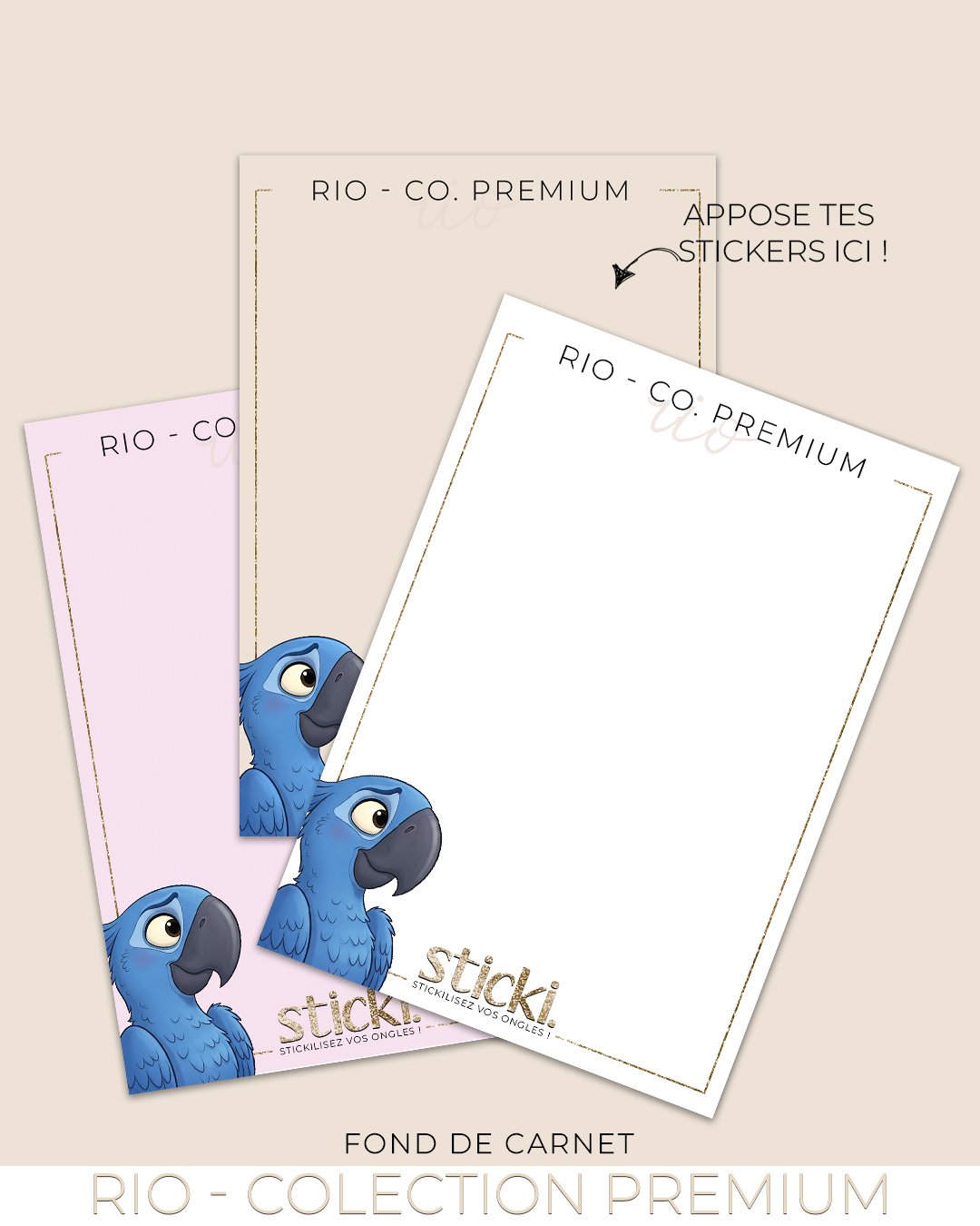 FOND DE CARNET - RIO - CO. PREMIUM