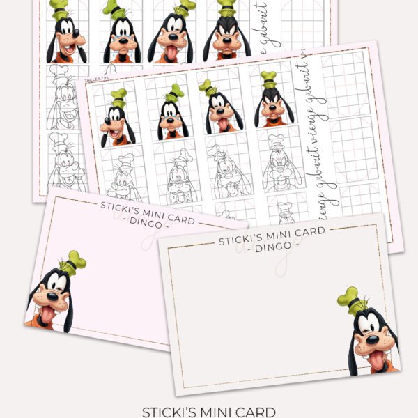 STICKI'S MINI CARD - Dingo