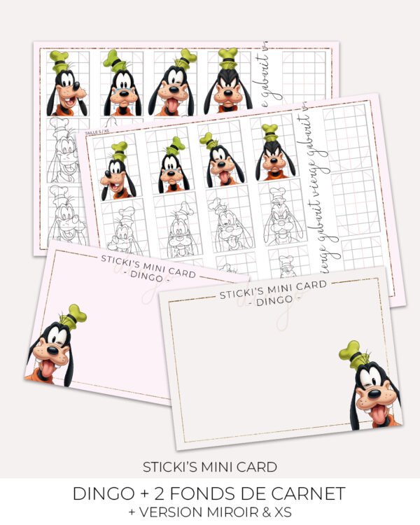 STICKI'S MINI CARD - Dingo