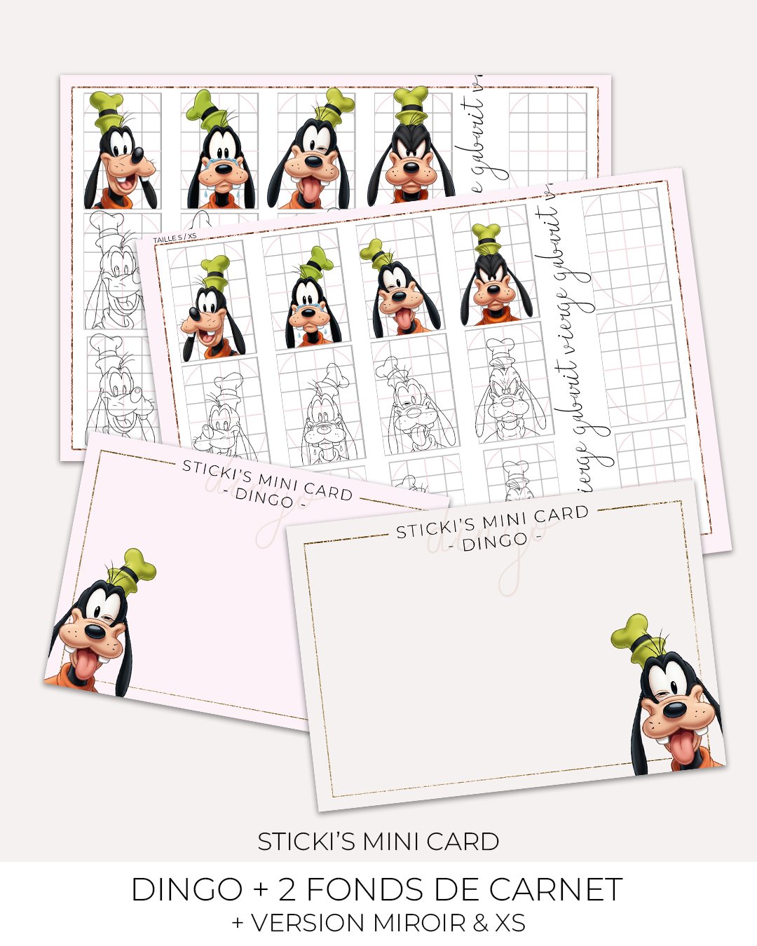STICKI'S MINI CARD - Dingo