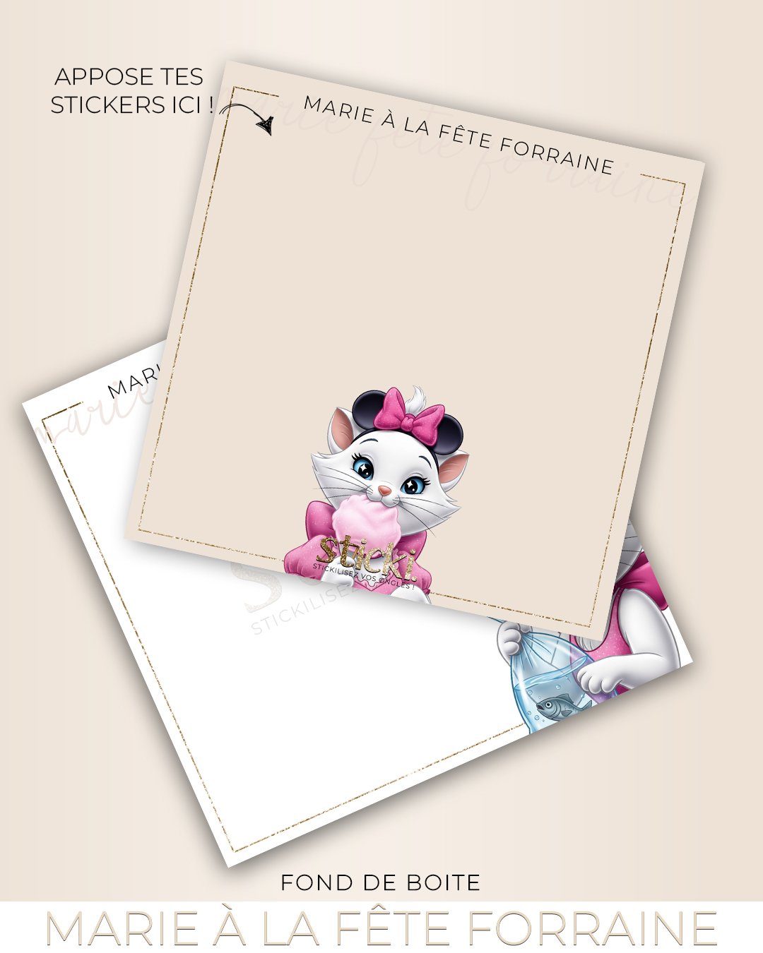 FOND DE BOITE - MARIE A LA FETE FORRAINE - CO. Summer