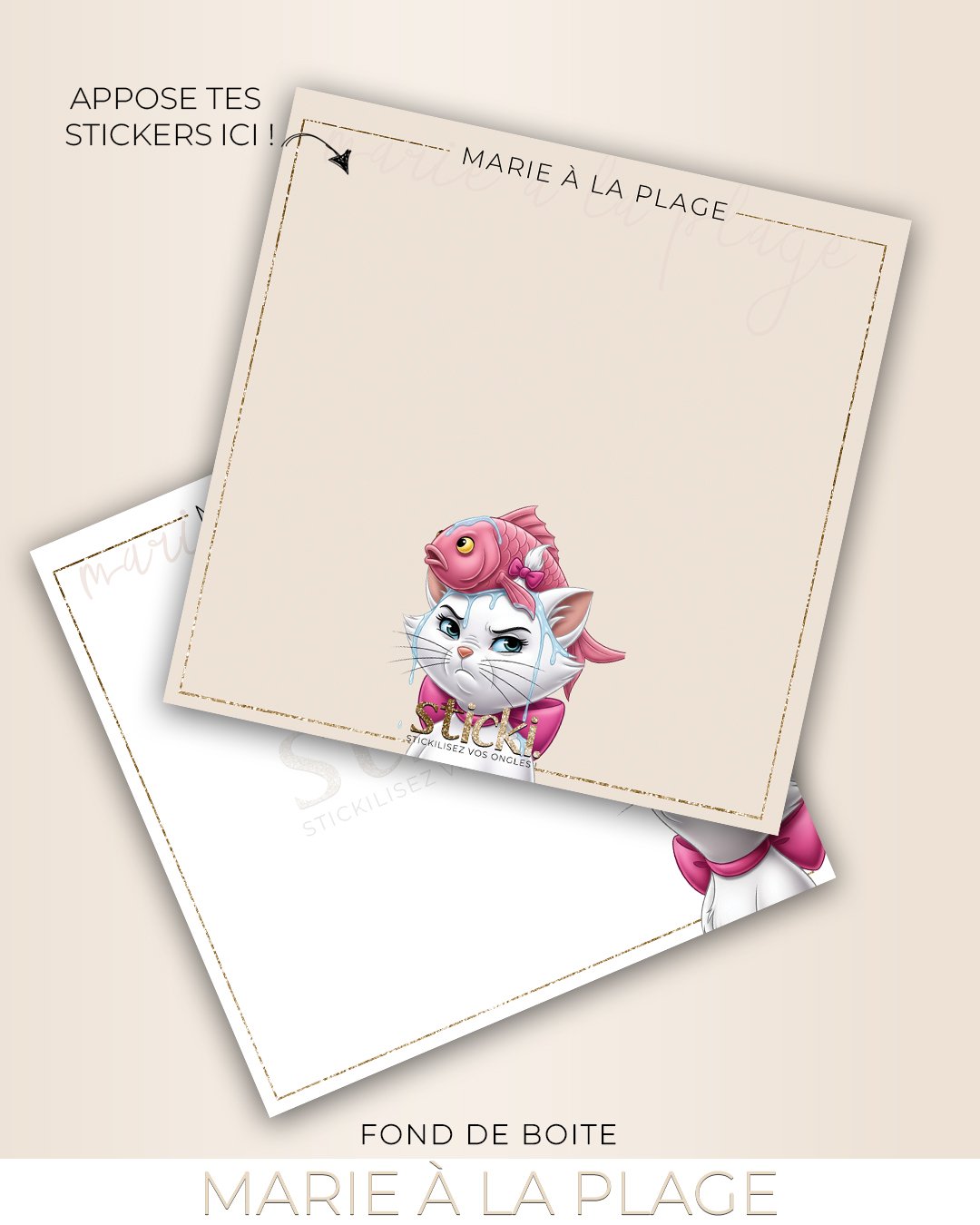 FOND DE BOITE - MARIE A LA PLAGE - CO. Summer