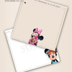 FOND DE BOITE - Mickey & Minnie plage - CO. Summer