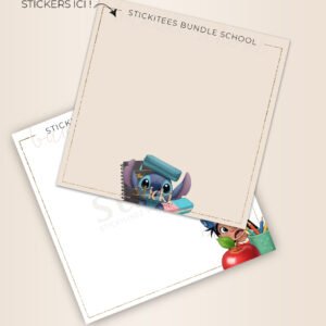 FOND DE BOITE - Bundle School - C'est la Rentrée ! - CO AOUT