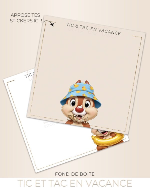 FOND DE BOITE - Tic & Tac vacance - CO. Summer