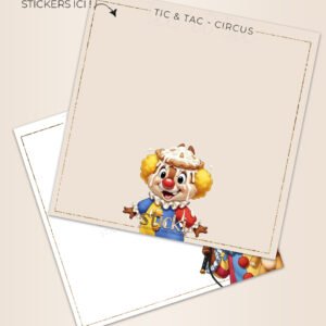 FOND DE BOITE - Tic & Tac circus - CO. Summer