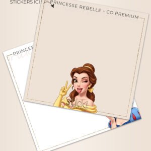 FOND DE BOITE - PRINCESSE REBELLE- CO. PREMIUM