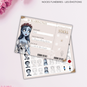 Planche Edition COLLECTION – Noces Funèbres - Emily & Victor – Septembre