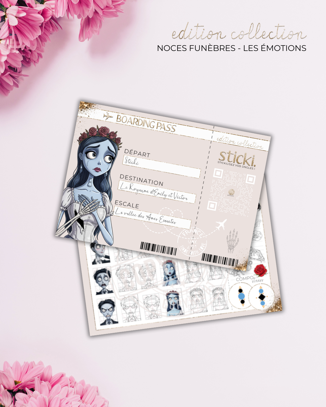 Planche Edition COLLECTION – Noces Funèbres - Emily & Victor – Septembre