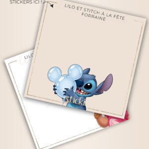 FOND DE BOITE - LILO & STITCH A LA FETE FORRAINE - CO. Summer