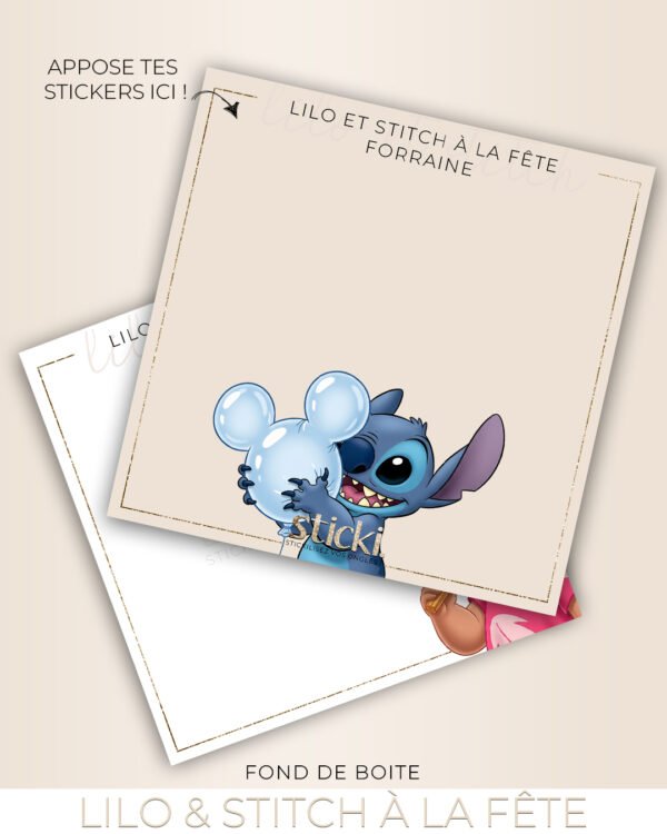 FOND DE BOITE - LILO & STITCH A LA FETE FORRAINE - CO. Summer