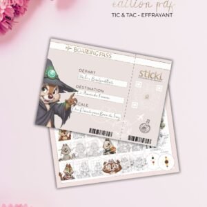 Planche - TIC & TAC EFFRAYANT - CO.Halloween