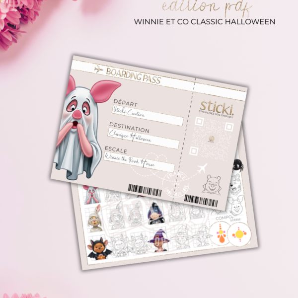 Planche - Winnie & Co - Classique - CO. HALLOWEEN