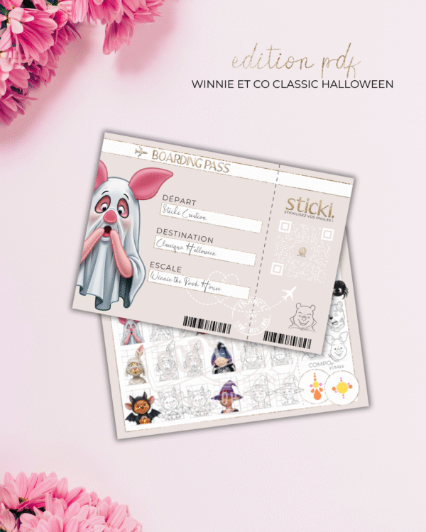 Planche - Winnie & Co - Classique - CO. HALLOWEEN