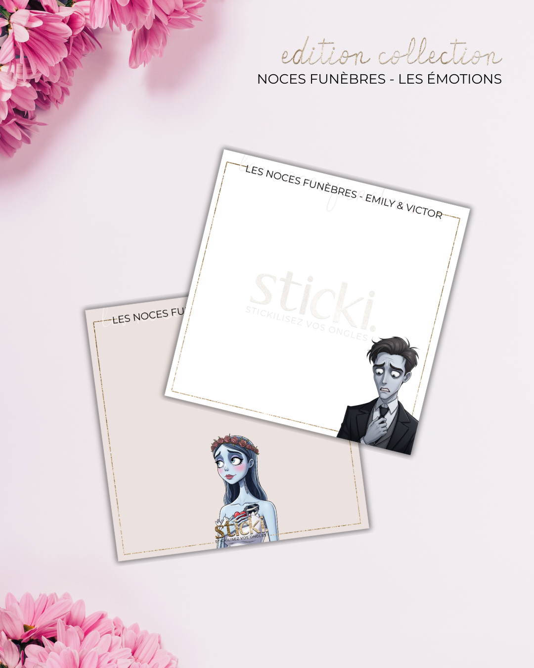 Planche Edition COLLECTION – Noces Funèbres - Emily & Victor – Septembre – Image 2