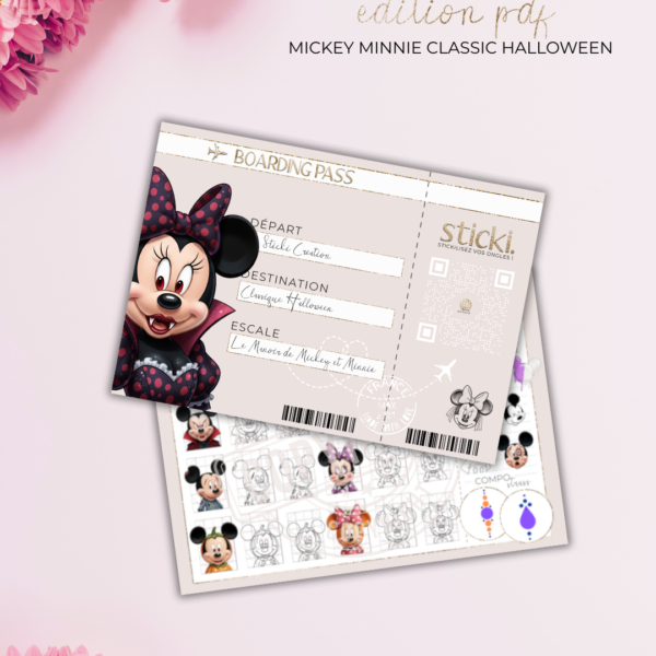 Planche - Mickey & Co - Classique - CO. HALLOWEEN